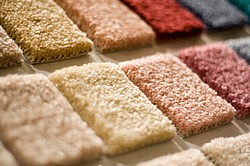 Carpeting offers an endless selection of color.